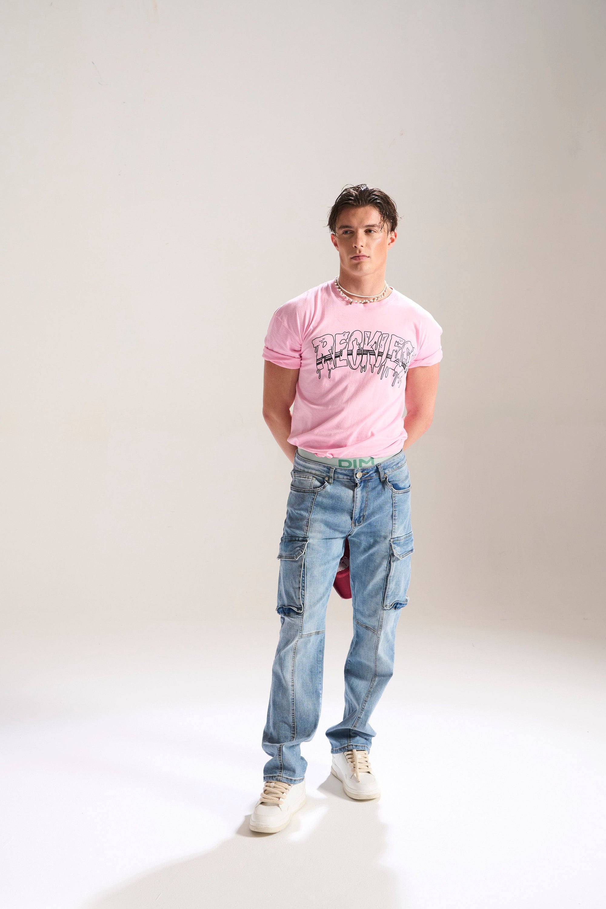 BLUE WASH RELAXED FIT JEAN
