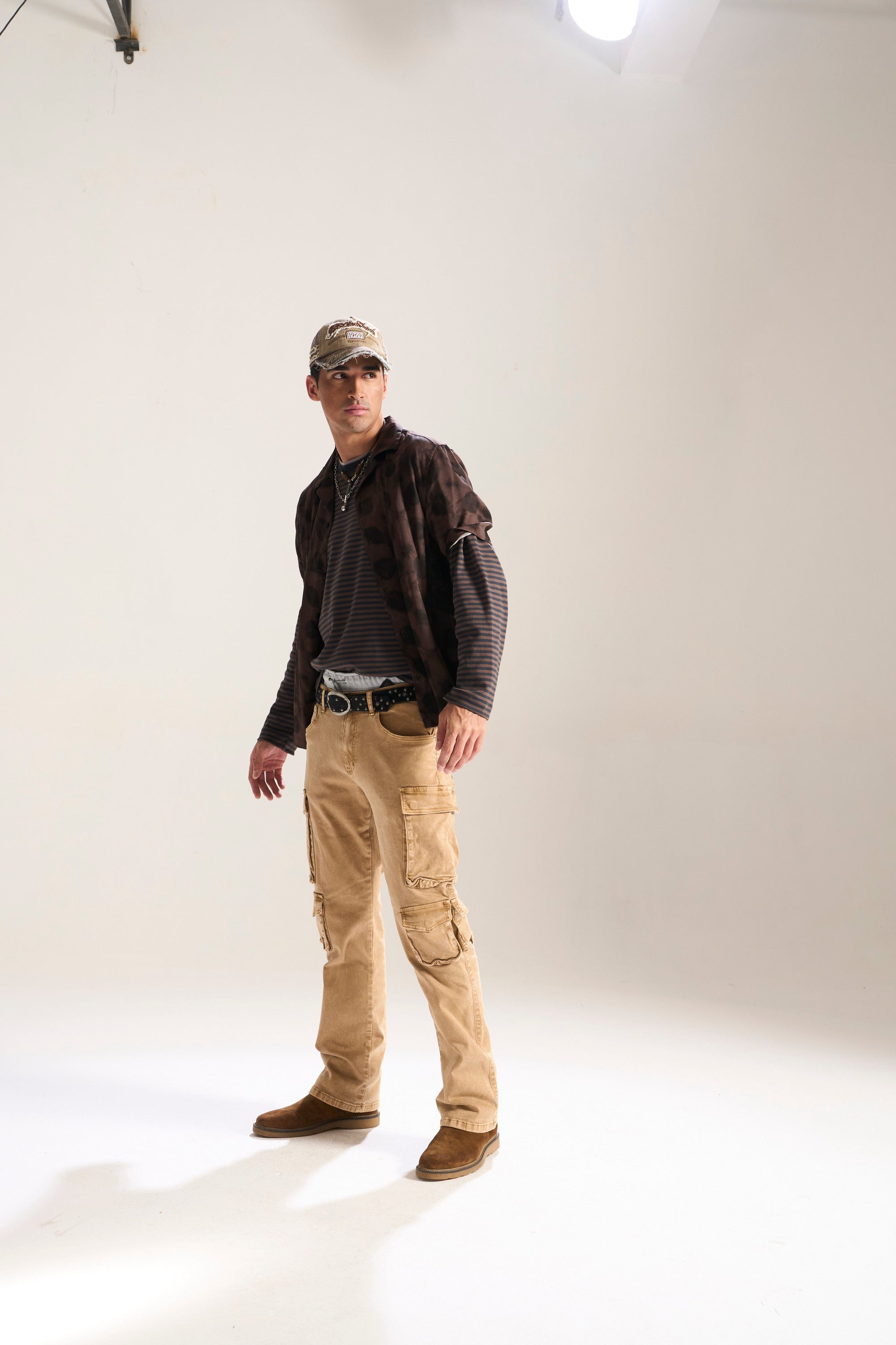 DIRTY KHAKI WASH CARGO