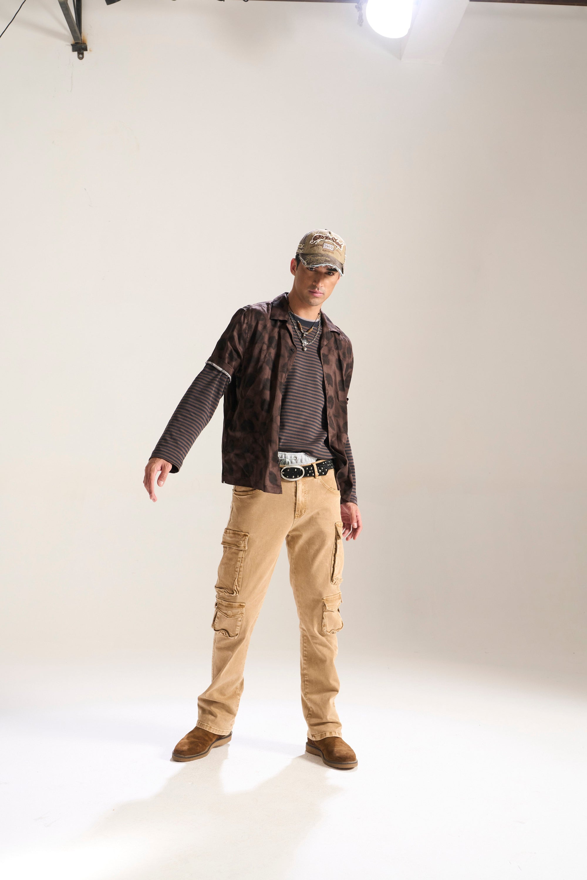 DIRTY KHAKI WASH CARGO