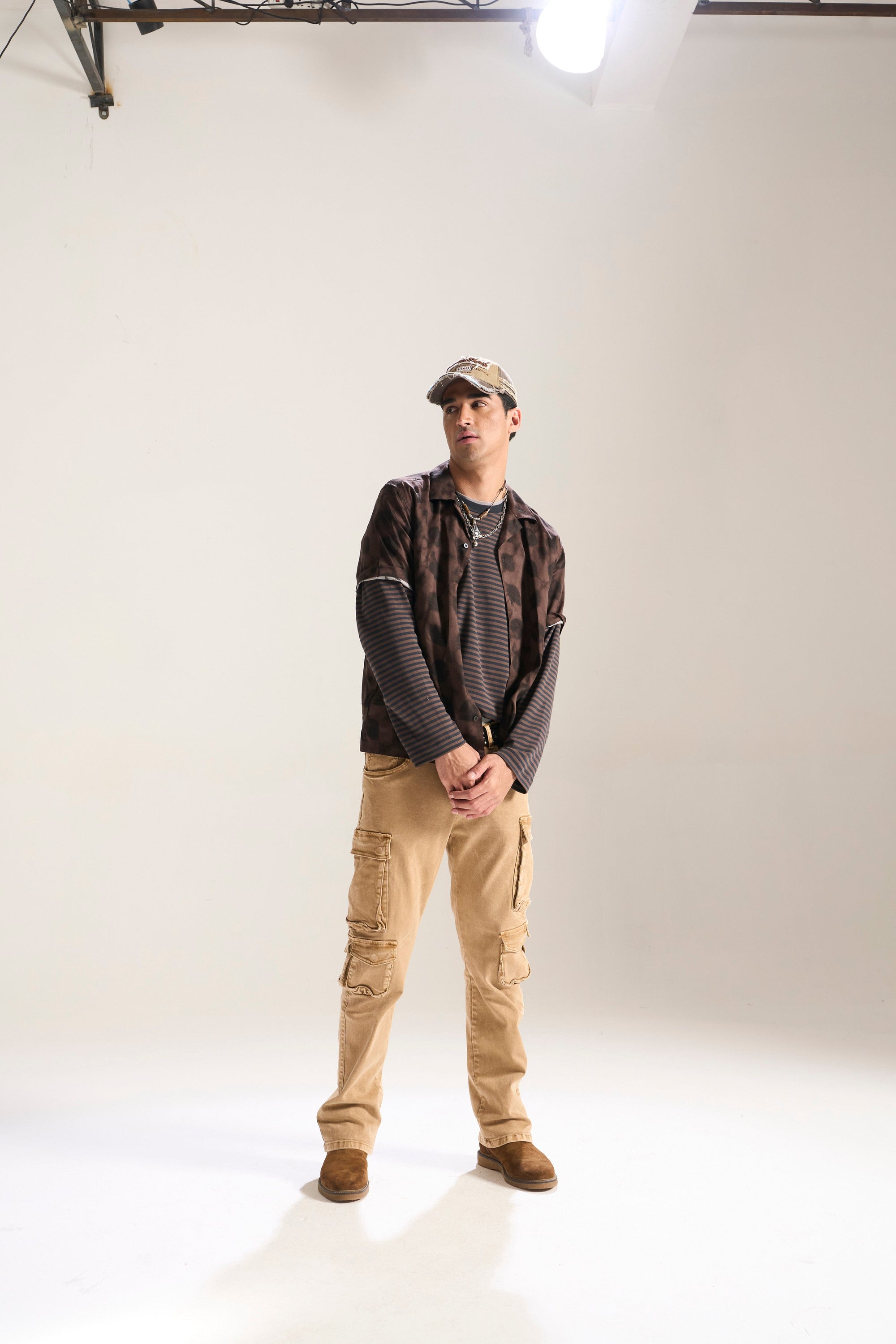 DIRTY KHAKI WASH CARGO