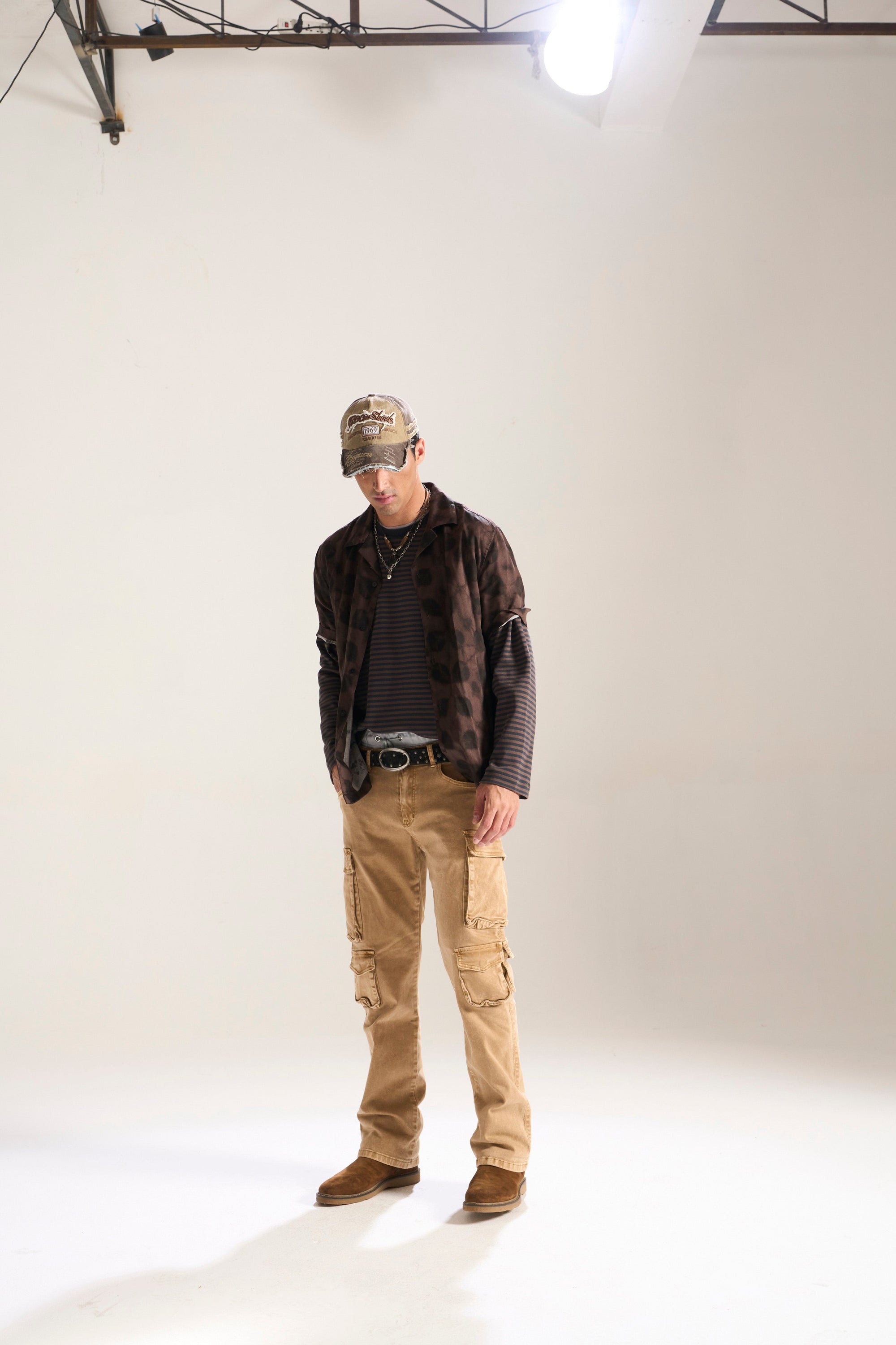 DIRTY KHAKI WASH CARGO