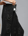 Waimea Jet Black Jeans (BOM5613)