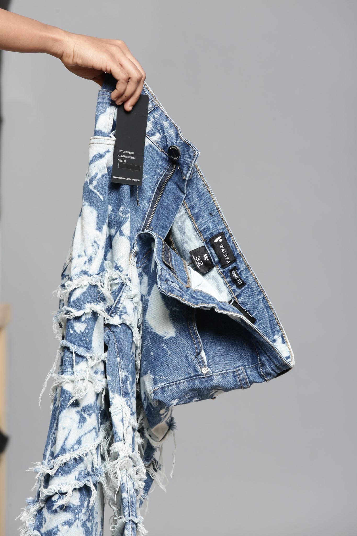Waimea Blue Wash Jeans (M5838)