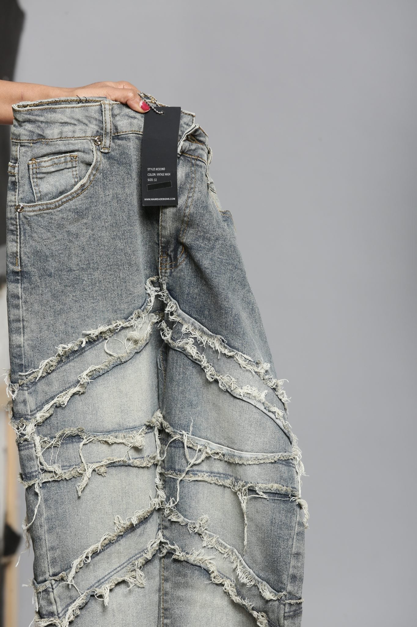 Waimea Vintage Wash Jeans (M5838)