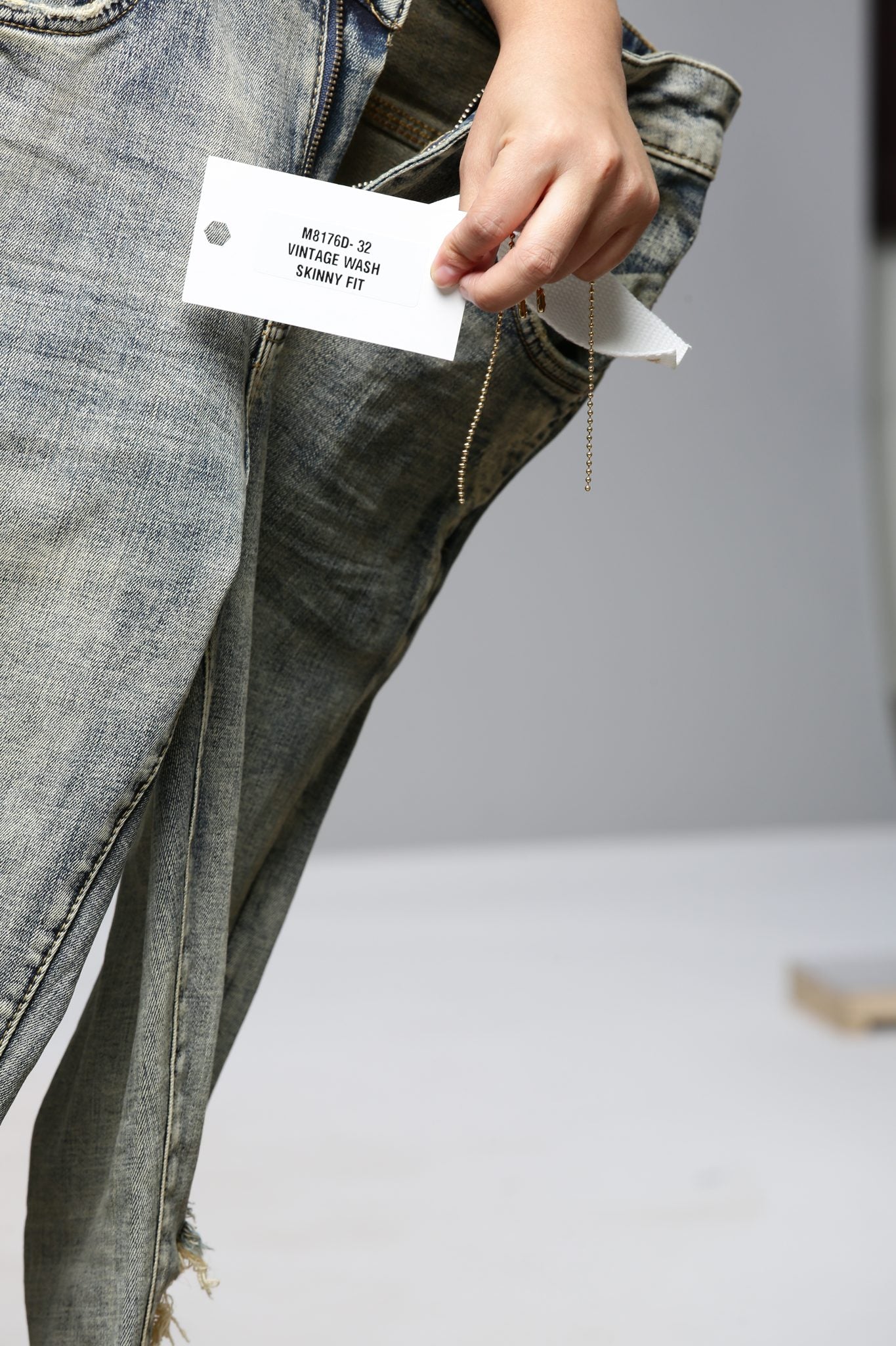 Waimea Vintage Wash Jeans (M8176)