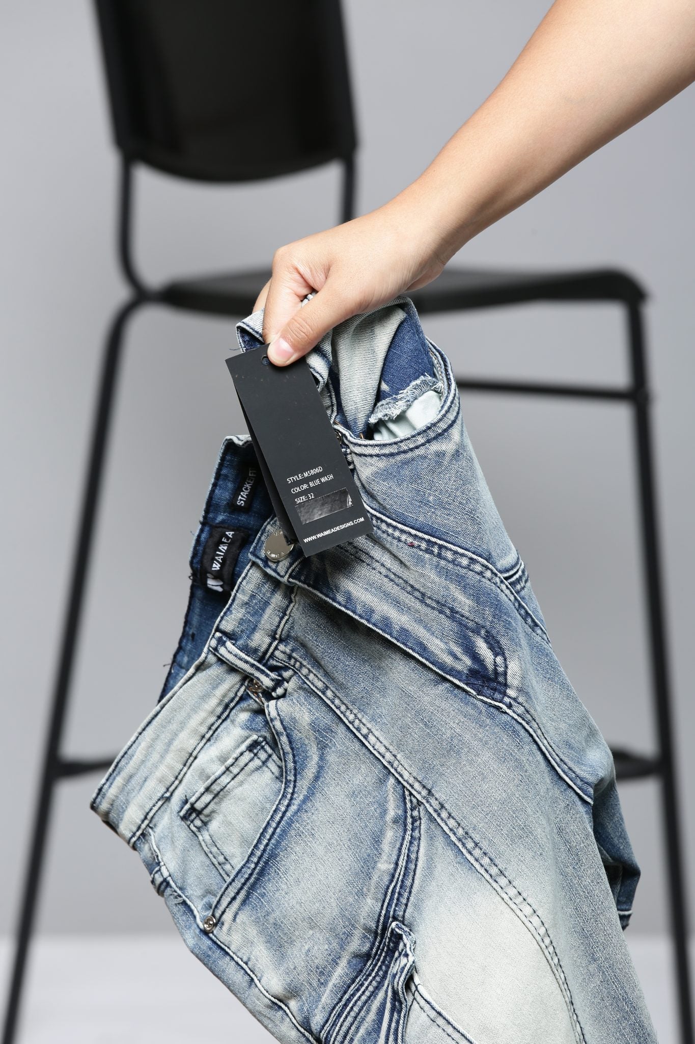 Waimea Blue Wash Jeans (M5806)