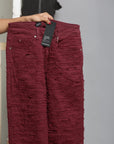 Waimea Burgundy Jeans (M5756)