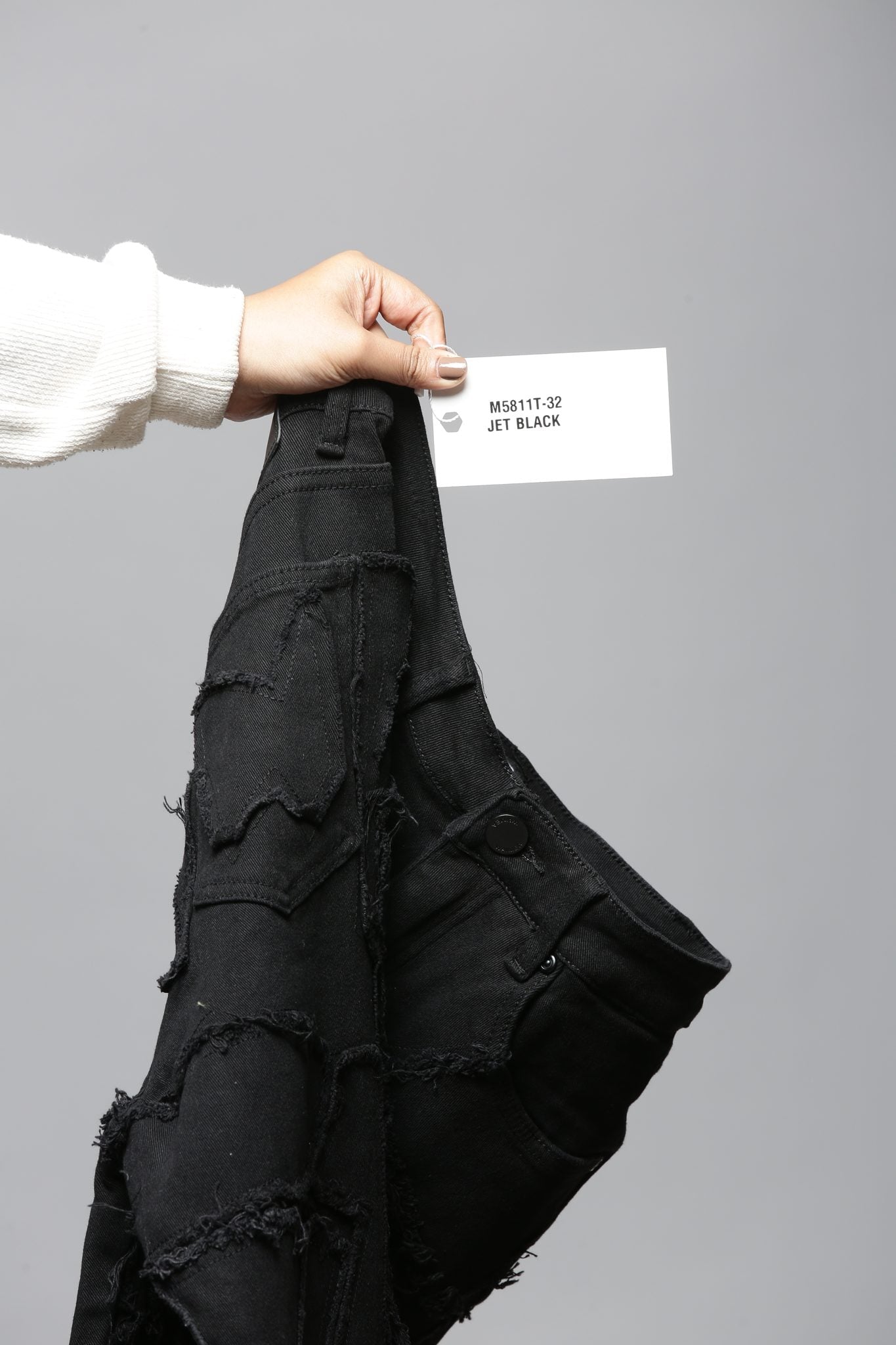 Waimea Jet Black Jeans (M5811)