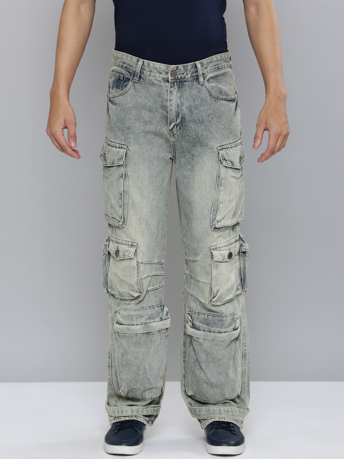 W by Waimea Men's Baggy Fit Jeans