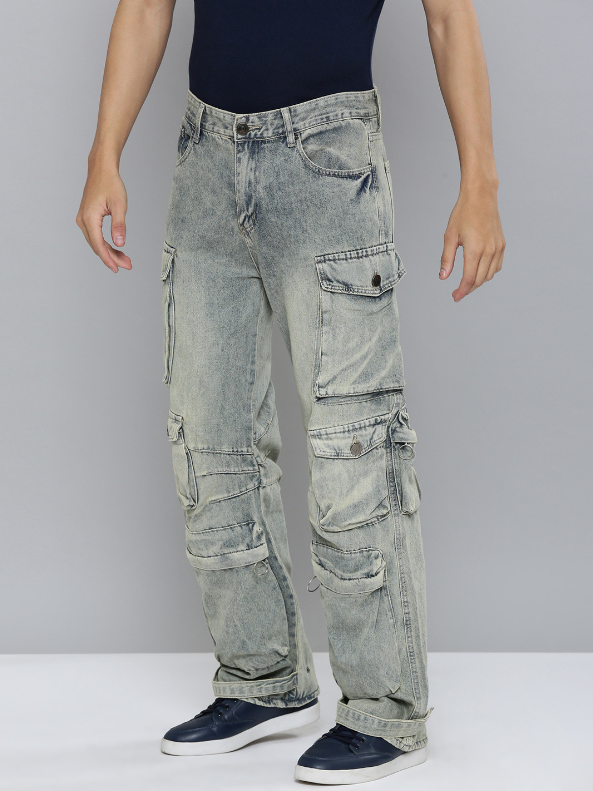 W by Waimea Men's Baggy Fit Jeans