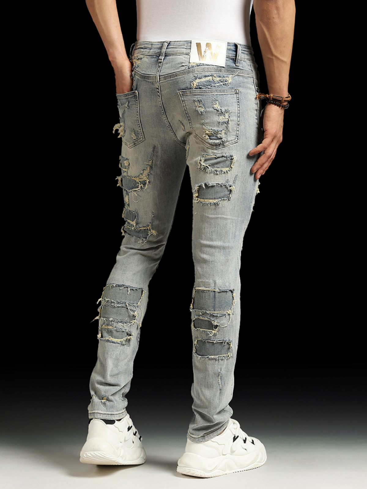 W By Waimea Men's Flex Skinny Fit Jeans