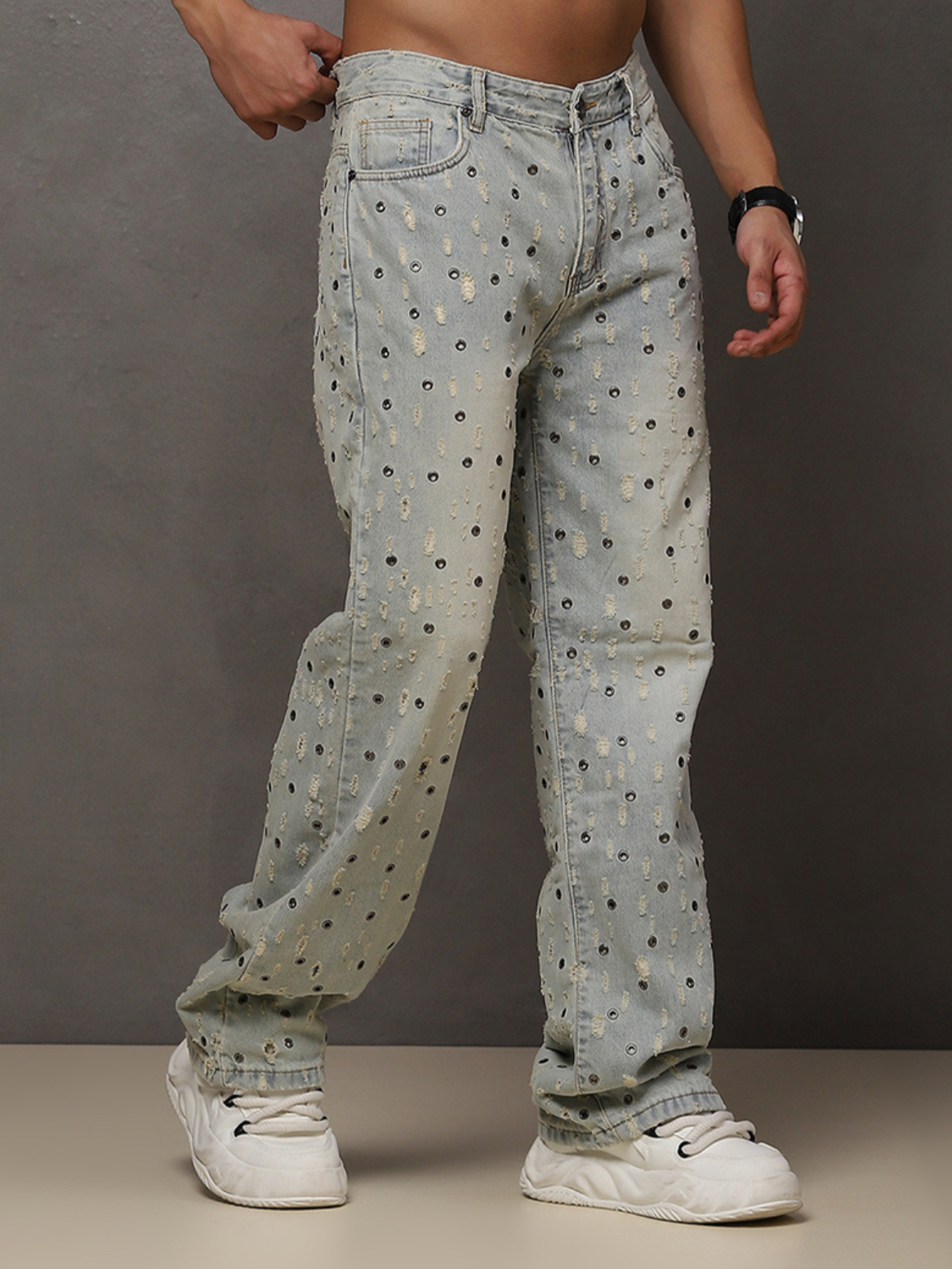 W by Waimea Men's Baggy Fit Jeans