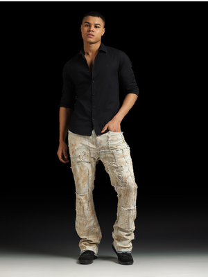W By Waimea Men's Flare Fit Jeans