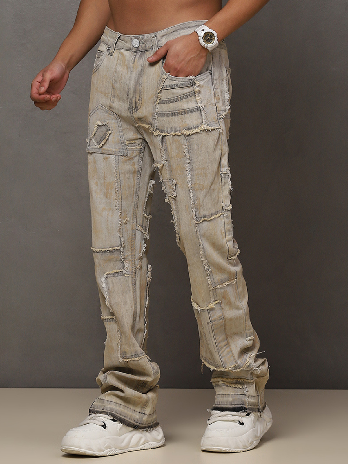 W By Waimea Men's Flare Fit Jeans