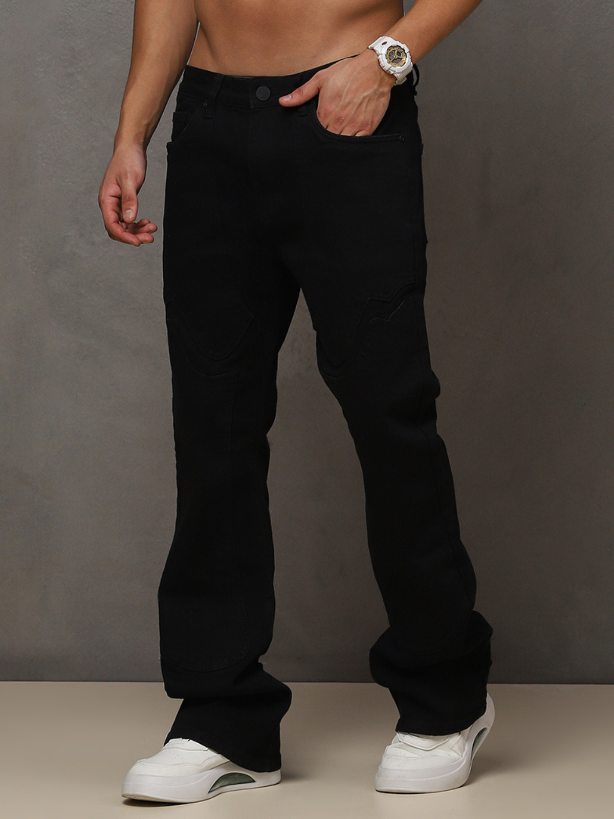 W by Waimea Men's Flare Fit Jeans