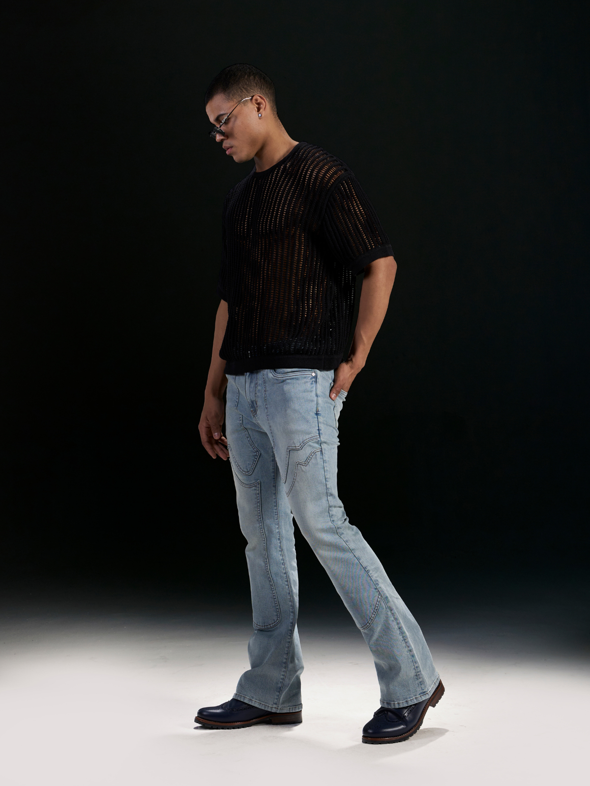 W by Waimea Men's Flare Fit Jeans