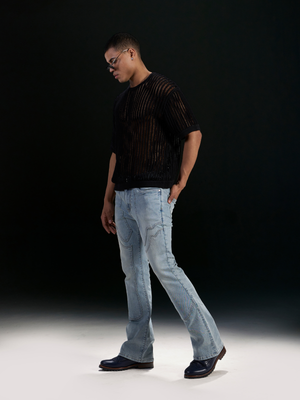 W by Waimea Men's Flare Fit Jeans