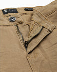 Men's Skinny Fit Khaki Color Jeans